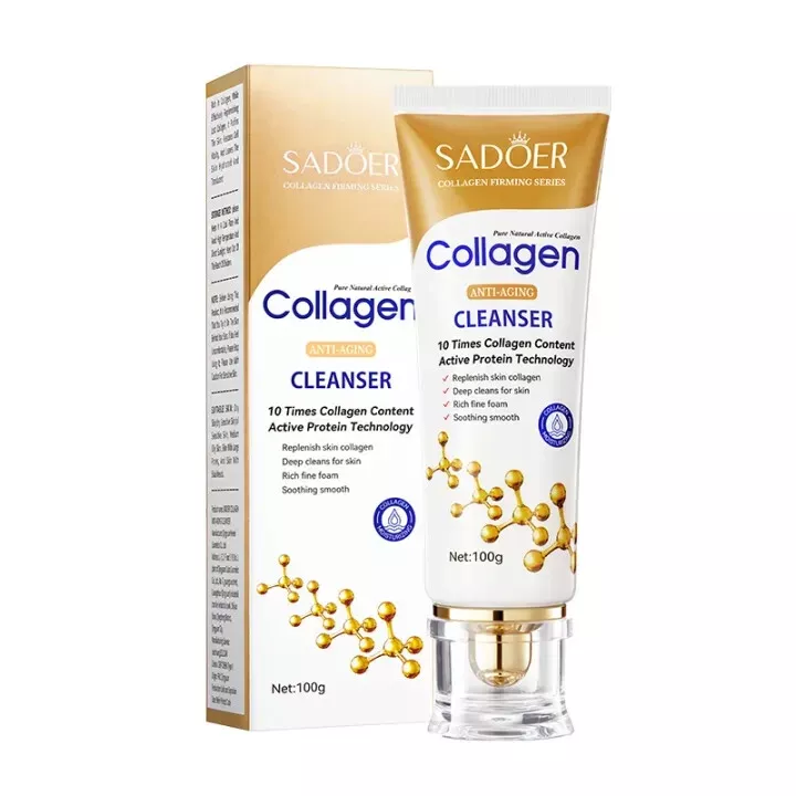 Collagen Anti Aging Face Cleanser 100g Kaky co uk collagen-anti-aging-face-cleanser-100g-kaky-co-uk